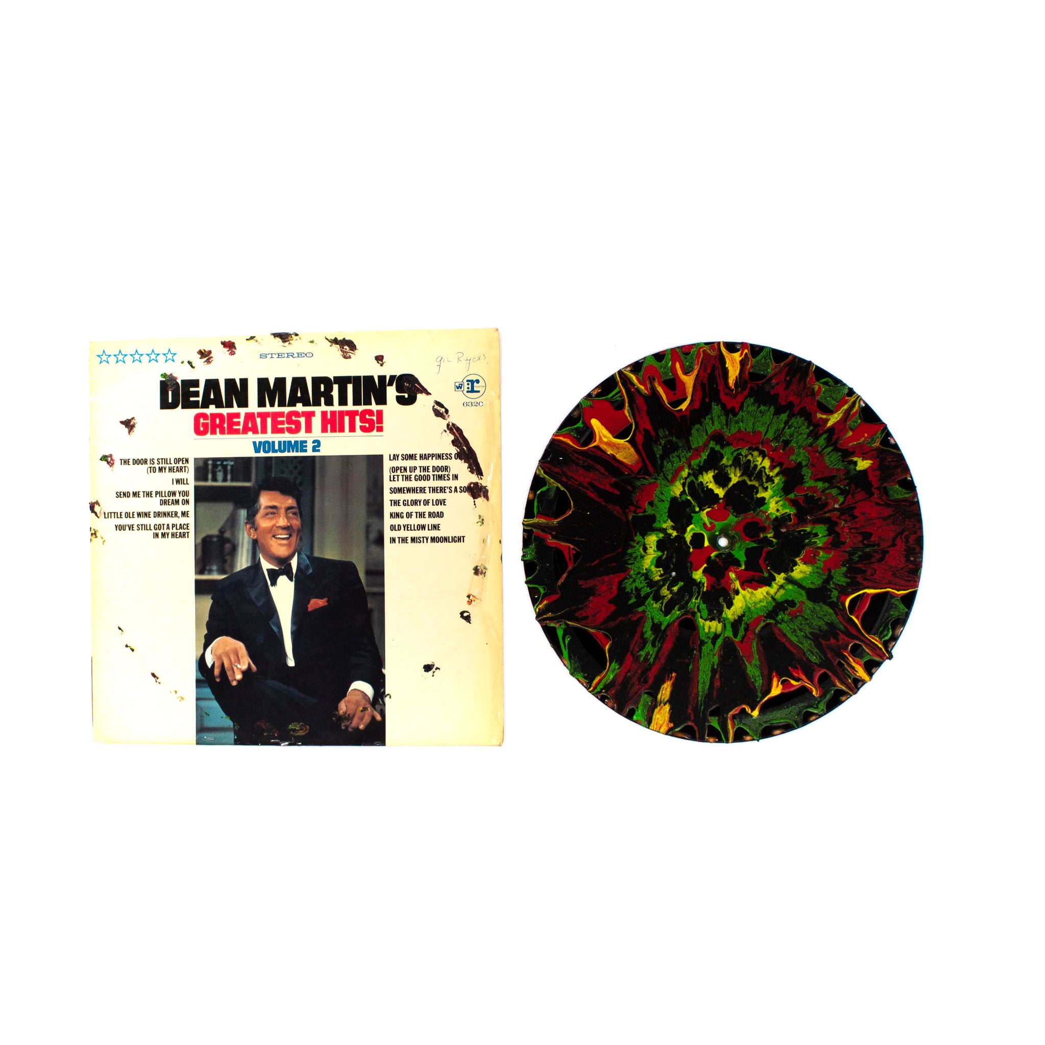 DEAN MARTIN VINYL ART